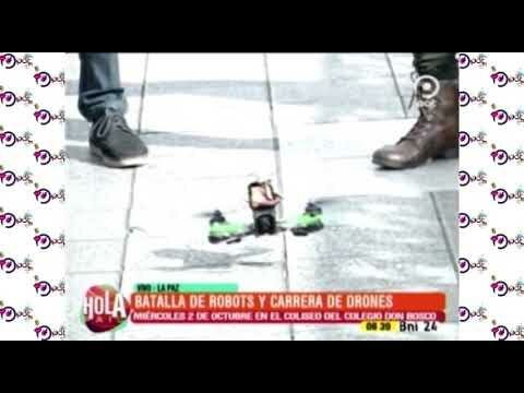 Embedded thumbnail for BATALLA DE ROBOTS Y CARRERA DE DRONES