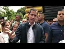 Embedded thumbnail for Guaidó llama a movilizaciones en medio del apagón 