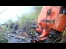 Embedded thumbnail for Ocho personas murieron tras estrellarse un helicóptero en Indonesia