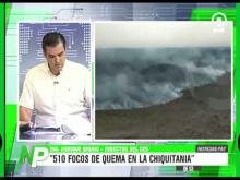 Embedded thumbnail for Continúa la lucha contra el fuego en la Chiquitanía